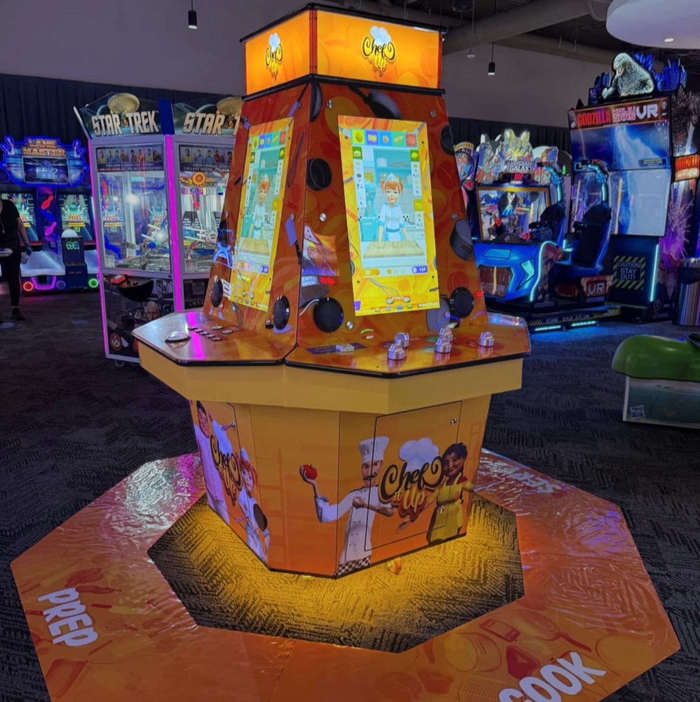 Chef it Up Arcade Machine